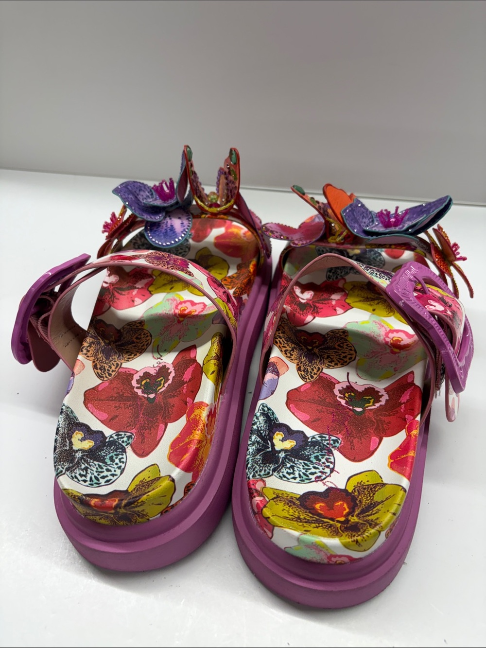 Gently Used Betsey Johnson Lorayne Slide Sandal Women’s size 8.5 - Picture 4 of 7